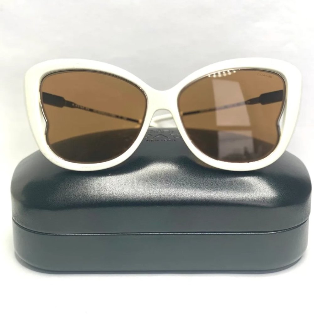 OFF WHITE COACH SUNGLASSES